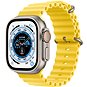 Apple Watch Ultra 49mm titanové pouzdro se žlutým oceánským řemínkem - Chytré hodinky