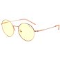 Brýle na počítač GUNNAR Ellipse Rosegold, jantarová skla - Brýle na počítač