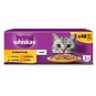 Kapsička pro kočky Whiskas kapsičky drůbeží výběr v želé pro dospělé kočky 48 x 85 g - Kapsička pro kočky