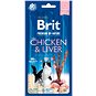 Pamlsky pro kočky Brit Premium by Nature Cat Sticks with Chicken & Liver 3 ks - Pamlsky pro kočky