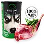 Fine Dog konzerva zvěřina 100 % masa 1200 g - Konzerva pro psy