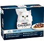 Kapsička pro kočky Gourmet Perle multipack minifiletky ve šťávě – rybí Duo 12 × 85 g - Kapsička pro kočky