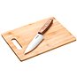 Lamart Prkénko 30x20x0,9cm a nůž Bamboo LT2059 - Krájecí deska