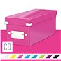 LEITZ WOW Click & Store CD 14.3 x 13.6 x 35.2 cm, růžová - Archivační krabice