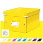 Archivační krabice LEITZ WOW Click & Store A5 22 x 16 x 28.2 cm, žlutá - Archivační krabice