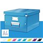 Archivační krabice LEITZ WOW Click & Store A4 28.1 x 20 x 37 cm, modrá - Archivační krabice