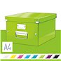 Archivační krabice LEITZ WOW Click & Store A4 28.1 x 20 x 37 cm, zelená - Archivační krabice