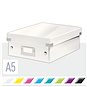 LEITZ WOW Click & Store A5 22 x 10 x 28.2 cm, bílá - Archivační krabice