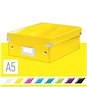 Archivační krabice LEITZ WOW Click & Store A5 22 x 10 x 28.2 cm, žlutá - Archivační krabice
