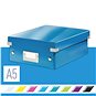 Archivační krabice LEITZ WOW Click & Store A5 22 x 10 x 28.2 cm, modrá - Archivační krabice