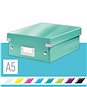 LEITZ WOW Click & Store A5 22 x 10 x 28.2 cm, ledově modrá - Archivační krabice