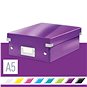 LEITZ WOW Click & Store A5 22 x 10 x 28.2 cm, purpurová - Archivační krabice