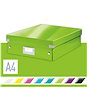 Archivační krabice LEITZ WOW Click & Store A4 28.1 x 10 x 37 cm, zelená - Archivační krabice