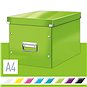 Archivační krabice LEITZ WOW Click & Store A4 32 x 31 x 36 cm, zelená - Archivační krabice