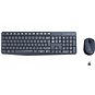 Logitech Wireless Combo MK235 šedý - CZ/SK - Set klávesnice a myši