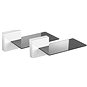 Nástěnný držák Meliconi Ghost Cubes Soundbar bílý - Nástěnný držák