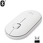 Myš Logitech Pebble M350 Wireless Mouse, bílá - Myš