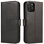Pouzdro na mobil Magnet knížkové kožené pouzdro na Xiaomi Redmi Note 10 Pro, černé - Pouzdro na mobil