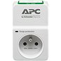 Přepěťová ochrana APC Základní ochrana proti přepětí SurgeArrest 1 výstup 230V, 2 nabíjecí porty USB, Francie - Přepěťová ochrana