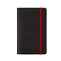 Zápisník OXFORD Black n´ Red Journal A6, 72 listů, linkovaný,  ohebné desky - Zápisník