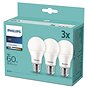 Philips LED 9-60W, E27 4000K, 3ks - LED žárovka