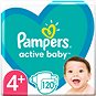 Jednorázové pleny PAMPERS Active Baby vel.  4+ (120 ks) - měsíční balení - Jednorázové pleny