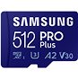 Paměťová karta Samsung MicroSDXC 512GB PRO Plus + SD adaptér - Paměťová karta