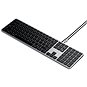 Satechi Slim W3 USB-C BACKLIT Wired Keyboard - Space Grey - US - Klávesnice