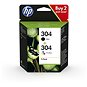 HP 3JB05AE č. 304 multipack černá+tri-color - Cartridge
