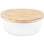 Siguro Dóza na potraviny Glass Seal Bamboo 0,95 l, 7 x 17 x 17 cm - Dóza