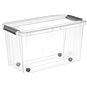 Úložný box Siguro Pro Box 70 l, 39,5 × 39 × 72 cm Clear - Úložný box