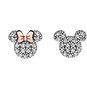 DISNEY Mickey Mouse stříbrné náušnice E905016UZWL - Náušnice