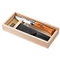 Nůž OPINEL VRN N°08 Carbon pouzdro dřevěný box - Nůž