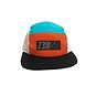 ZEROD 5 PANEL CAP Orange/Atoll - Kšiltovka