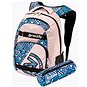 Městský batoh Meatfly EXILE Backpack, Powder Pink / Dancing Mint - Městský batoh