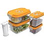 Vakuovačka STATUS 5 dílný set vaku boxů Orange - Vakuovačka