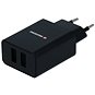 Nabíječka do sítě Swissten síťový adaptér SMART IC 2.1A + kabel lightning MFi 1.2m černý - Nabíječka do sítě