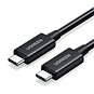 UGREEN USB4 Type-C Male to Type-C Male 5A Cable 0.8m Black - Datový kabel