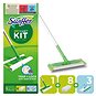 Mop Swiffer Sweeper na podlahy Startovací Sada: 1 Násada, 8ks Dry a 3ks vlhčené ubrousky - Mop