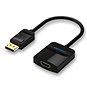 Vention DisplayPort (DP) to HDMI Converter 0.15m Black - Redukce