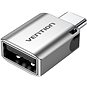 Redukce Vention USB-C (M) to USB 3.0 (F) OTG Adapter Gray Aluminum Alloy Type - Redukce