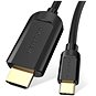 Video kabel Vention Type-C (USB-C) to HDMI Cable 1.5m Black - Video kabel