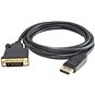 PremiumCord DisplayPort - DVI-D propojovací, stíněný, 3m - Video kabel