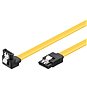 Datový kabel PremiumCord SATA III 90° 0.3m - Datový kabel