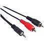 PremiumCord jack M 3.5 -> 2x cinch M, 3m - Audio kabel