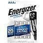 Energizer Ultimate Lithium AAA/4 - Jednorázová baterie
