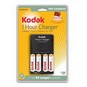 Set Kodak rychlonabíječ K6200+4xnab.bat. + SD 512MB - Jednorázová baterie