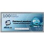 Elektronický dárkový poukaz Alza.cz na nákup zboží v hodnotě 100 Kč - Voucher