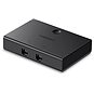 Ugreen USB-A 2.0 2 In 1 Out Sharing KVM Switcher Black - Přepínač