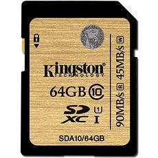 Kingston SDXC 64GB UHS-I Class 10 - Paměťová karta